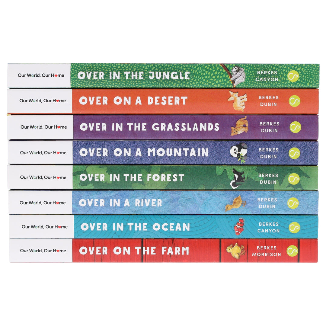 Our World, Our Home Little Library Collection by Marianne Berkes 8 Books Box Set - Ages 3+ - Board Book