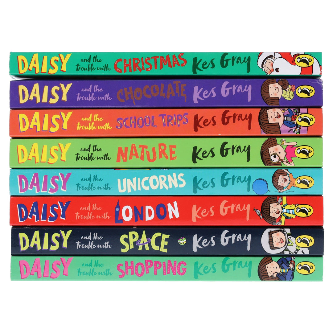 Daisy and the Trouble Series by Kes Gray Illustrated 8 Books Collection Set - Ages 5+ - Paperback