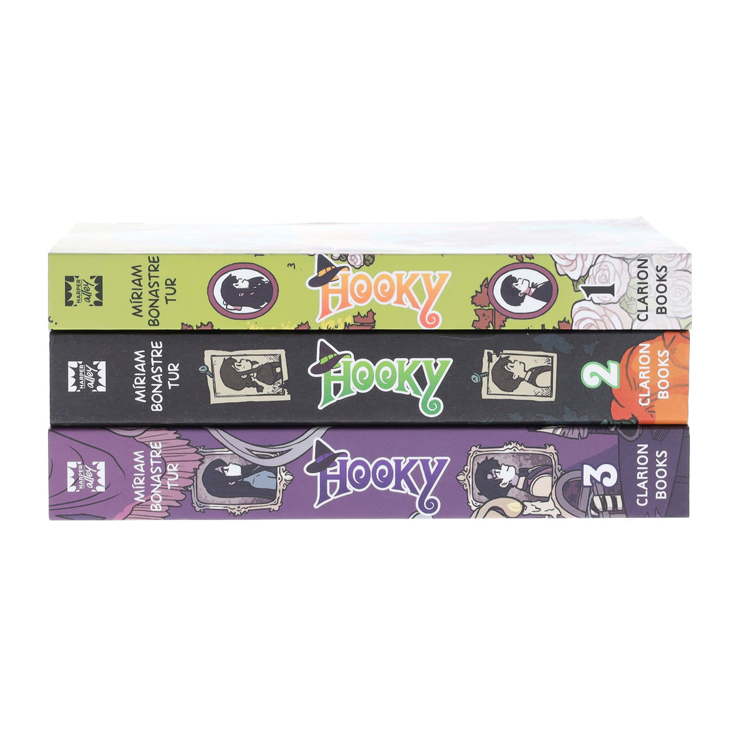 Hooky (Vol 1-3) Graphic Novel Series by Míriam Bonastre Tur 3 Books Collection Set - Ages 8-12 - Paperback
