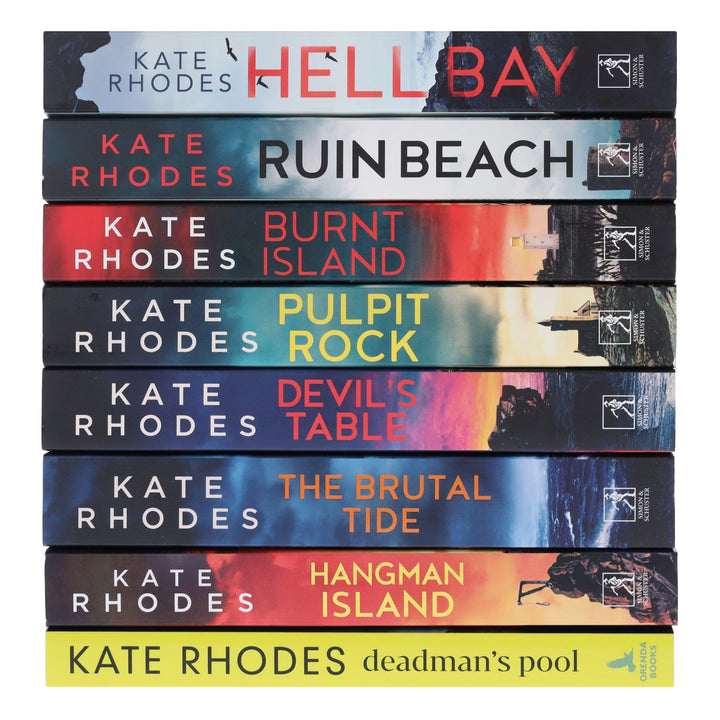 Isles of Scilly Mysteries By Kate Rhodes 8 Books Collection Set - Fiction - Paperback