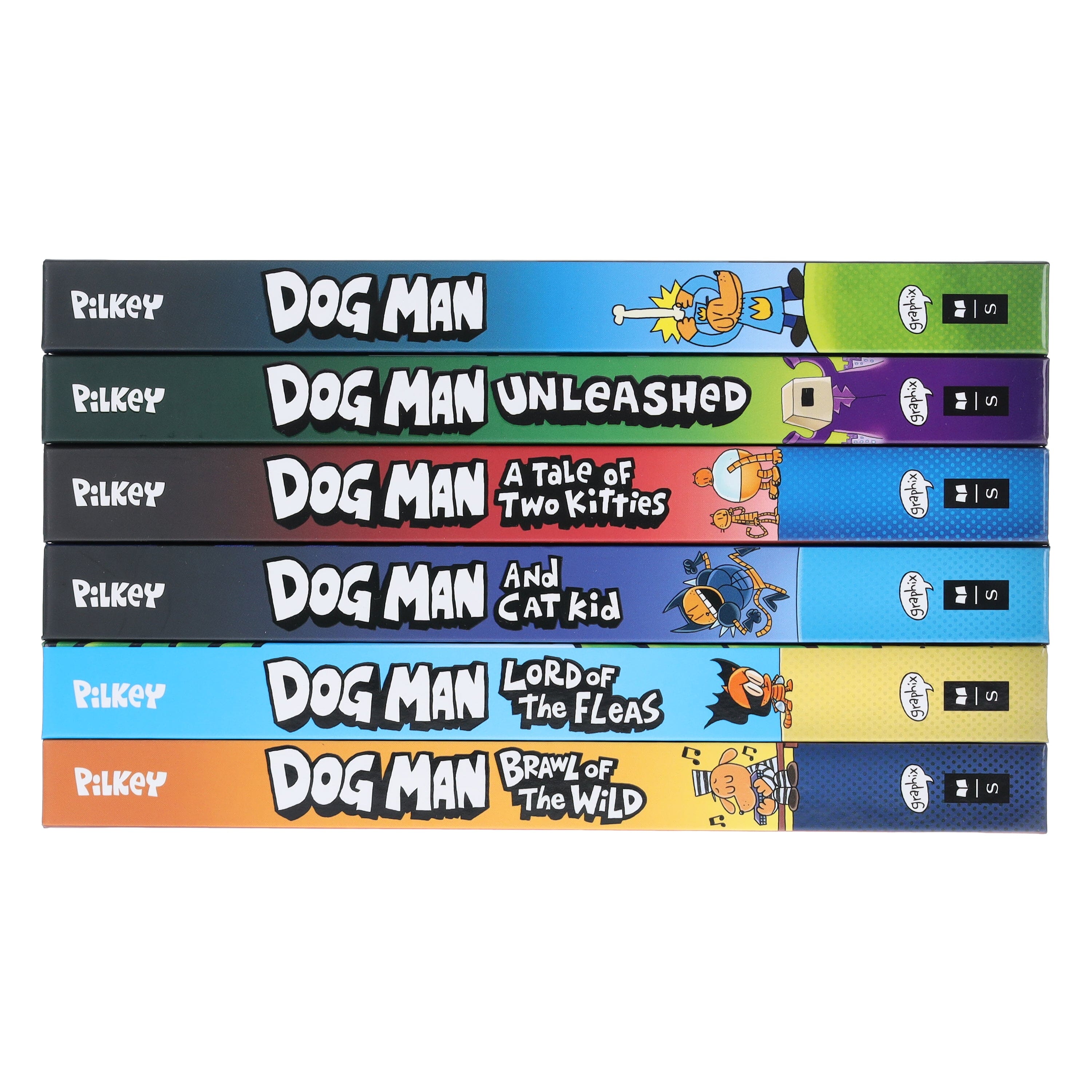 Dog Man: The Supa Epic Collection by Dav Pilkey 6 Books Box Set