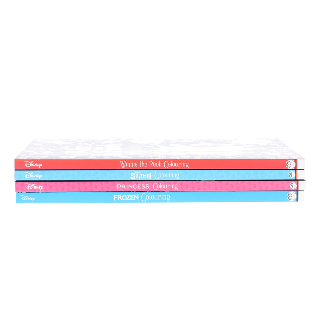 Disney Colouring Collection by Walt Disney 4 Books Set - Ages 5+ - Paperback
