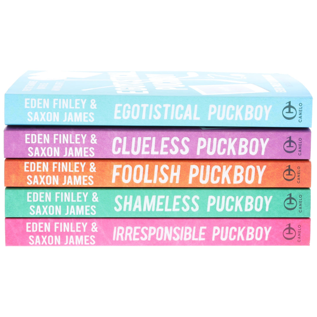 The Puckboys Series (Book 1-5) by Saxon James & Eden Finley 5 Books Collection Set - Fiction - Paperback