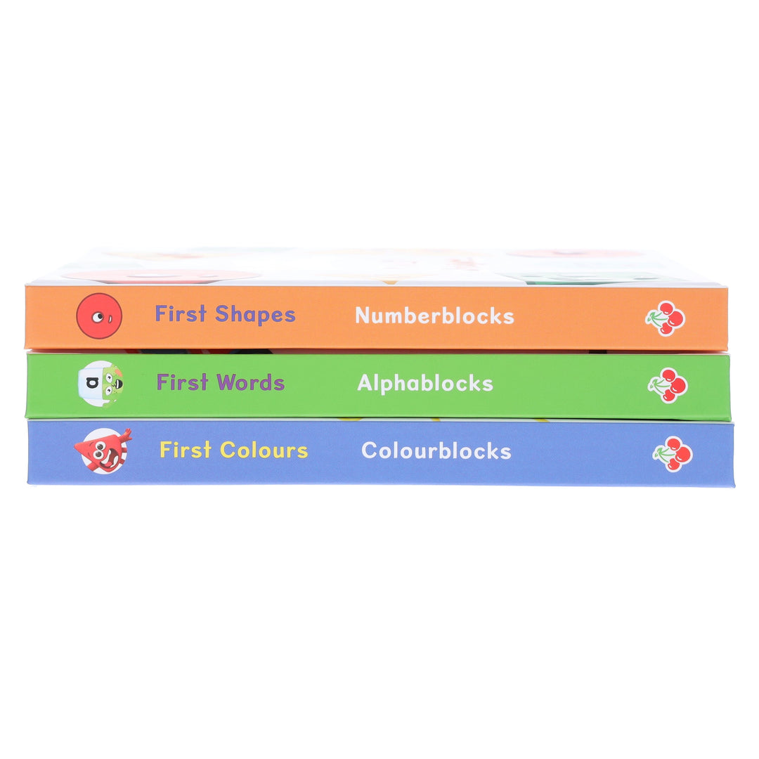 Numberblocks, Alphablocks and Colourblocks First Collection 3 Books Set - Ages 2-5 - Board Book
