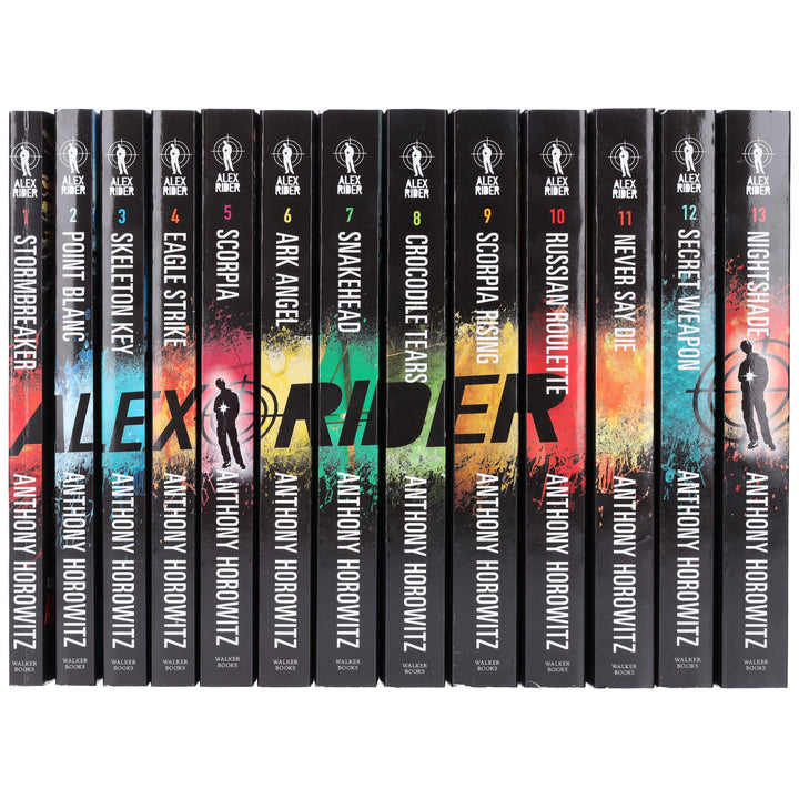 Alex Rider The Complete Missions by Anthony Horowitz: 13 Books Collection Box Set - Ages 9-14 - Paperback