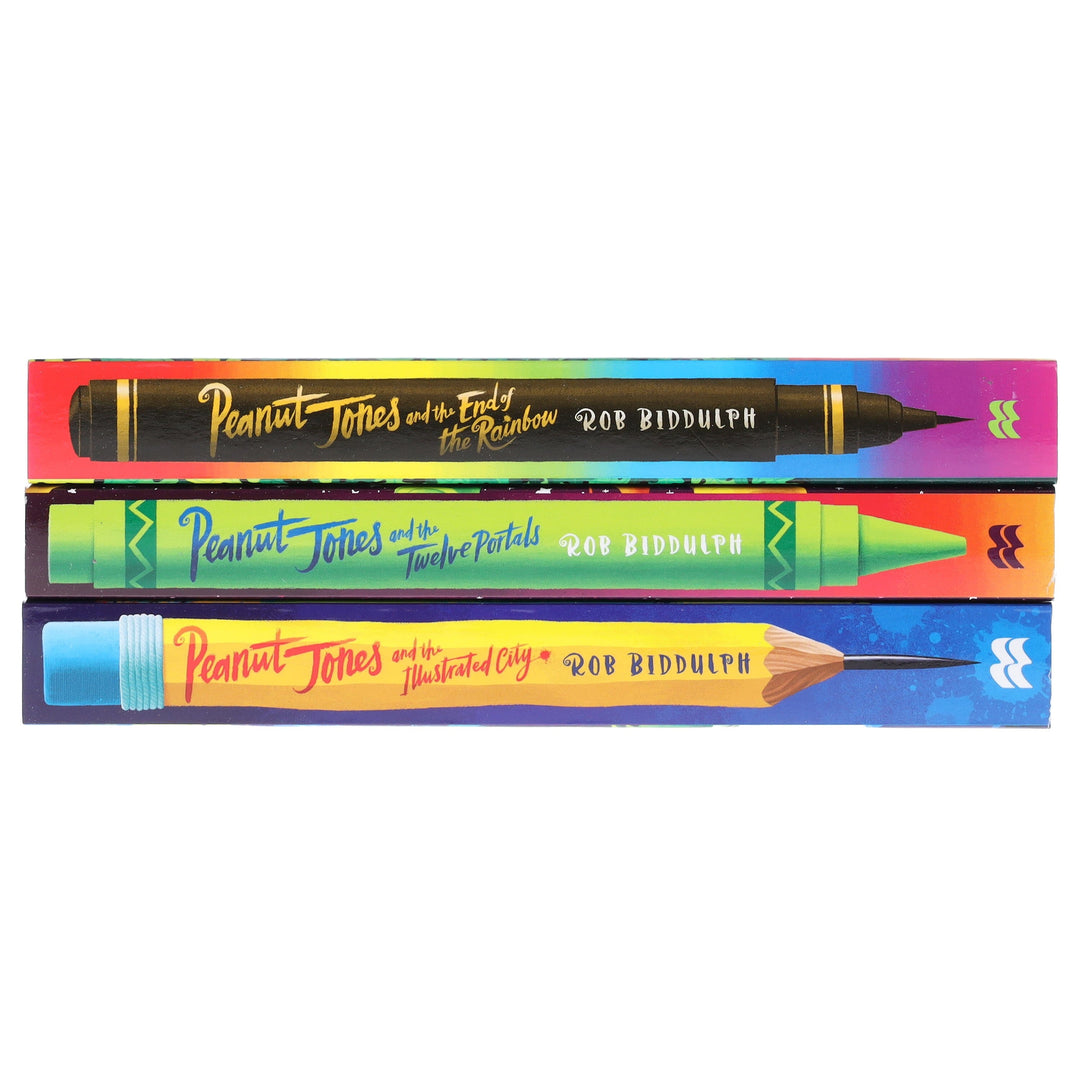 Peanut Jones Series By Rob Biddulph 3 Books Collection Set - Ages 8-11 - Paperback