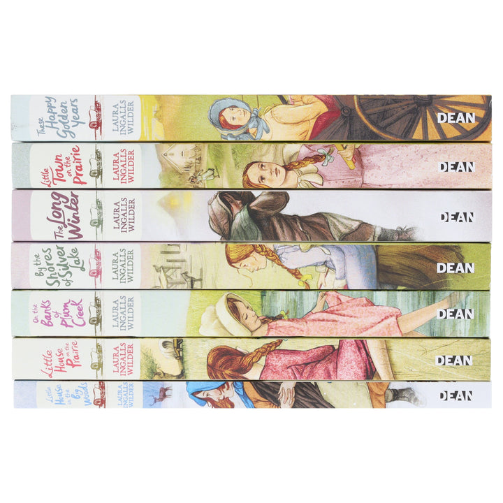 Little House on the Prairie by Laura Ingalls Wilder 7 Books Collection Set - Ages 8-12 - Paperback