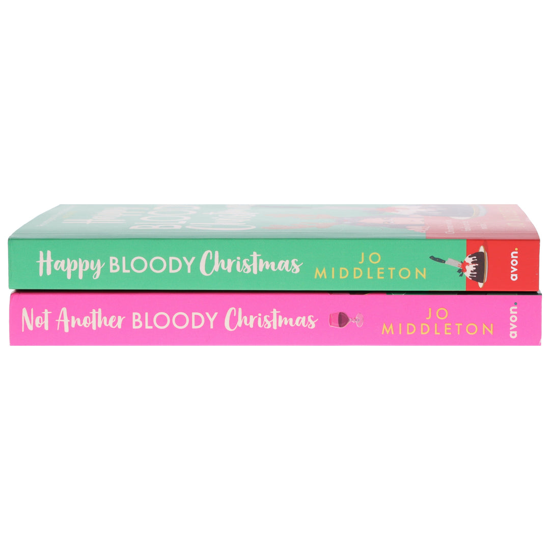 Christmas Murder Mysteries by Jo Middleton 2 Books Collection Set - Fiction - Paperback