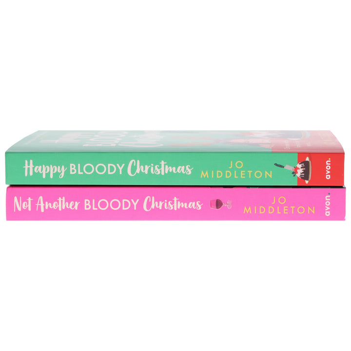 Christmas Murder Mysteries by Jo Middleton 2 Books Collection Set - Fiction - Paperback