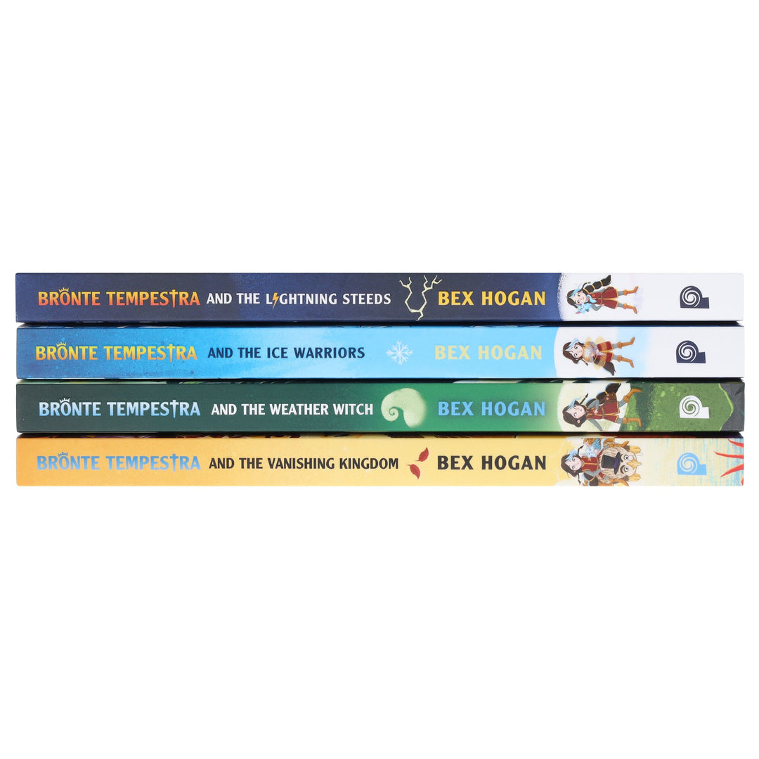 Bronte Tempestra Series by Bex Hogan Illustrated 4 Books Collection Set - Ages 7-12 - Paperback