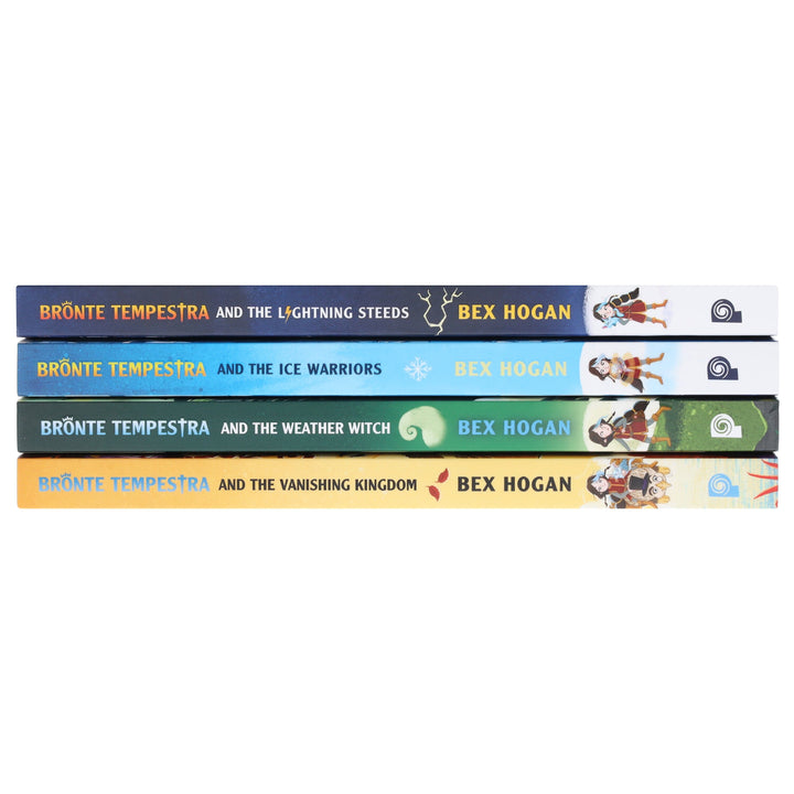 Bronte Tempestra Series by Bex Hogan Illustrated 4 Books Collection Set - Ages 7-12 - Paperback