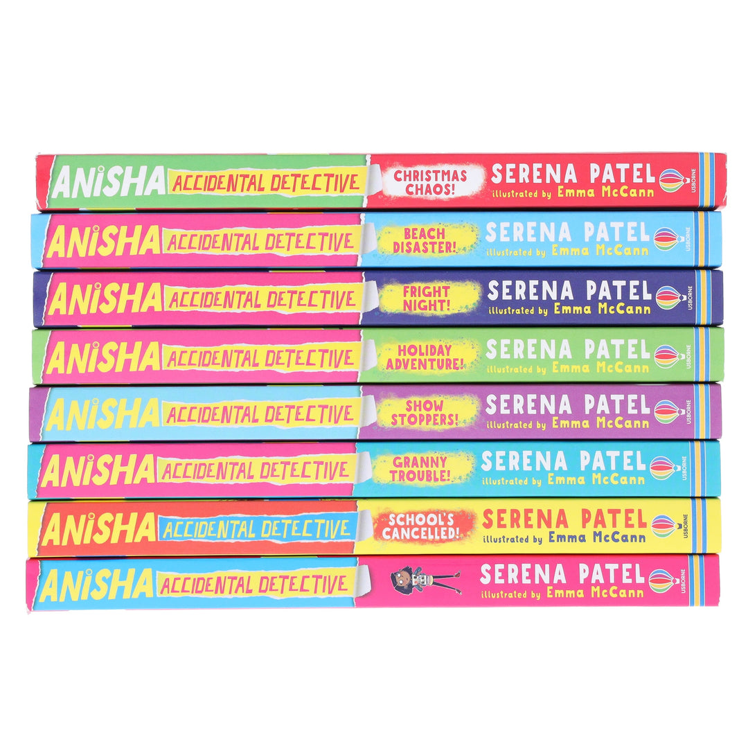 Anisha Accidental Detective Series By Serena Patel 8 Books Collection Set - Ages 7-11 - Paperback