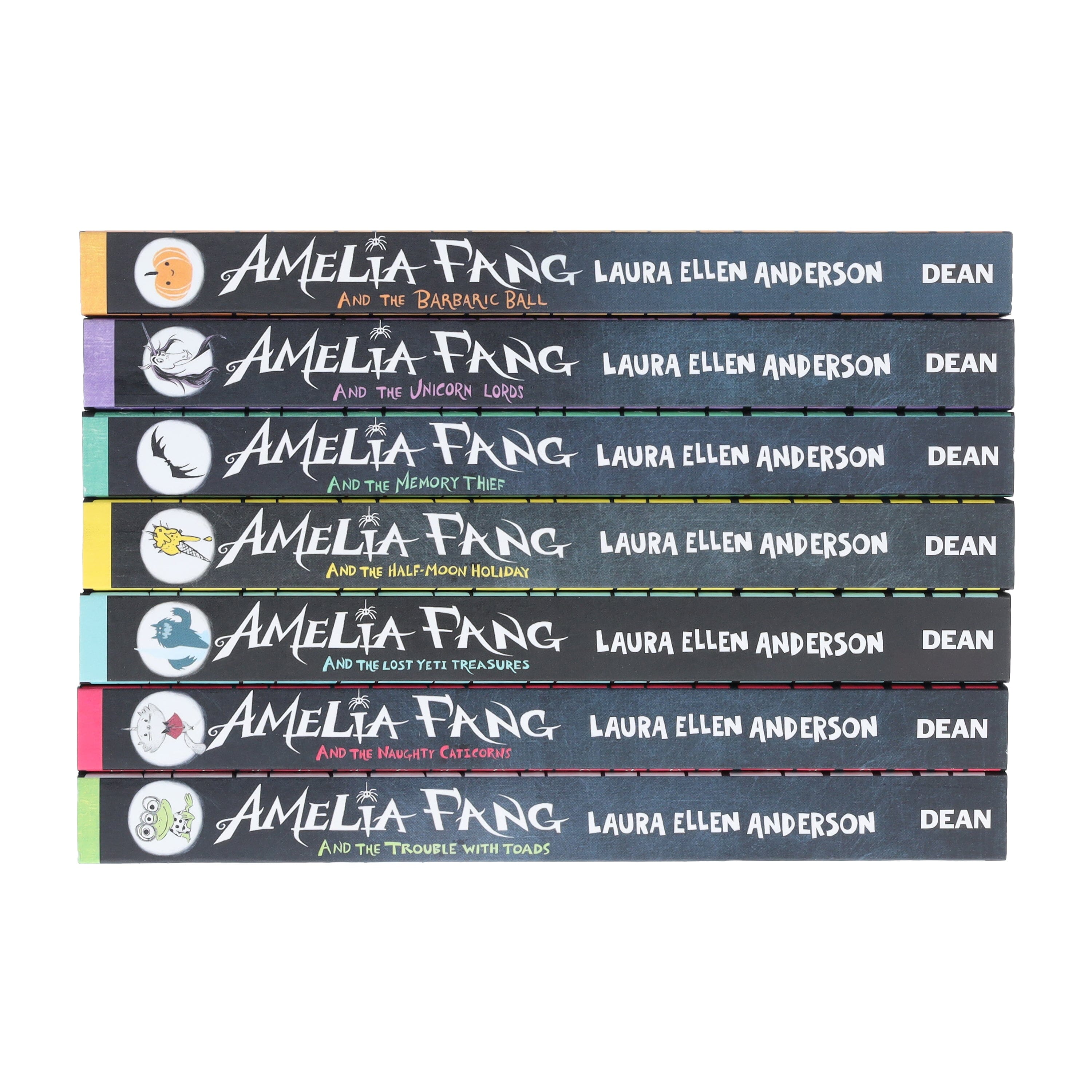 Amelia Fang Series by Laura Ellen Anderson 7 Books Collection Set