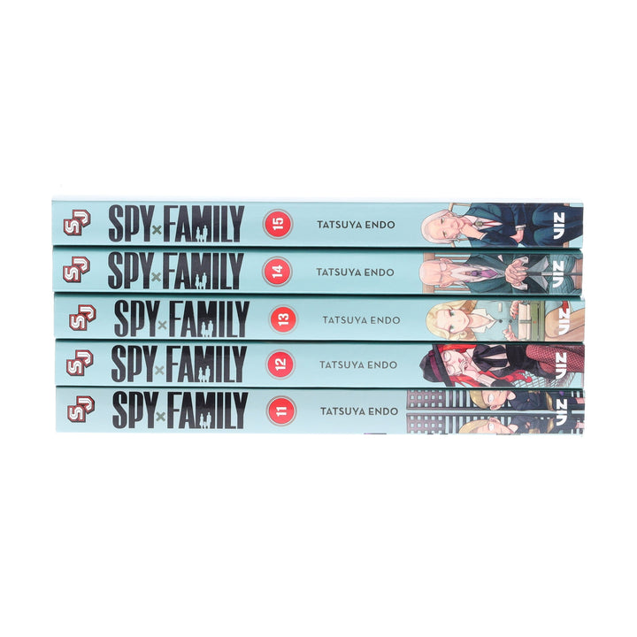 Spy x Family Series (Vol 11-15) by Tatsuya Endo 5 Books Collection Set - Ages 14+ - Paperback