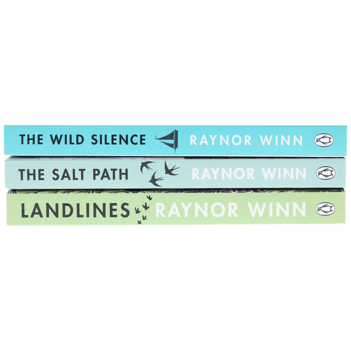 Raynor Winn Collection (The Wild Silence, The Salt Path & Landlines) 3 Books Set - Non Fiction - Paperback