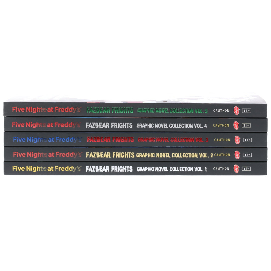 Five Nights at Freddy's: Fazbear Frights by Scott Cawthon 5 Graphic Novels Box Set - Ages 12+ - Paperback