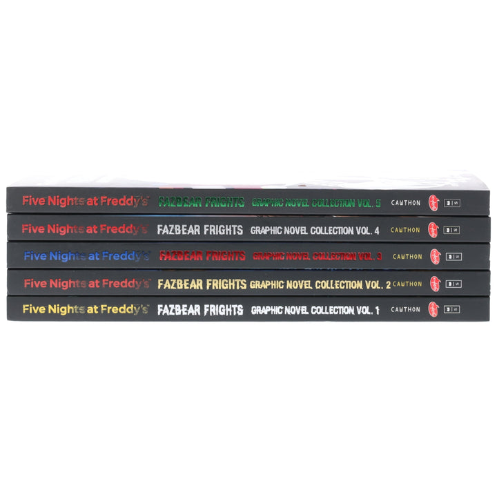 Five Nights at Freddy's: Fazbear Frights by Scott Cawthon 5 Graphic Novels Box Set - Ages 12+ - Paperback
