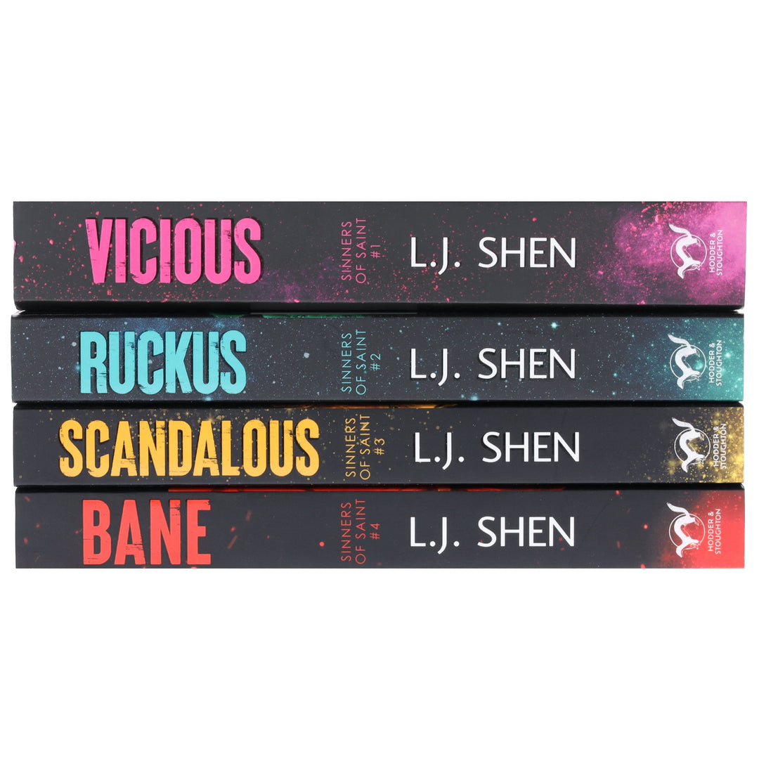 Sinners of Saint Series by L.J. Shen 4 Books Collection Set - Fiction - Paperback