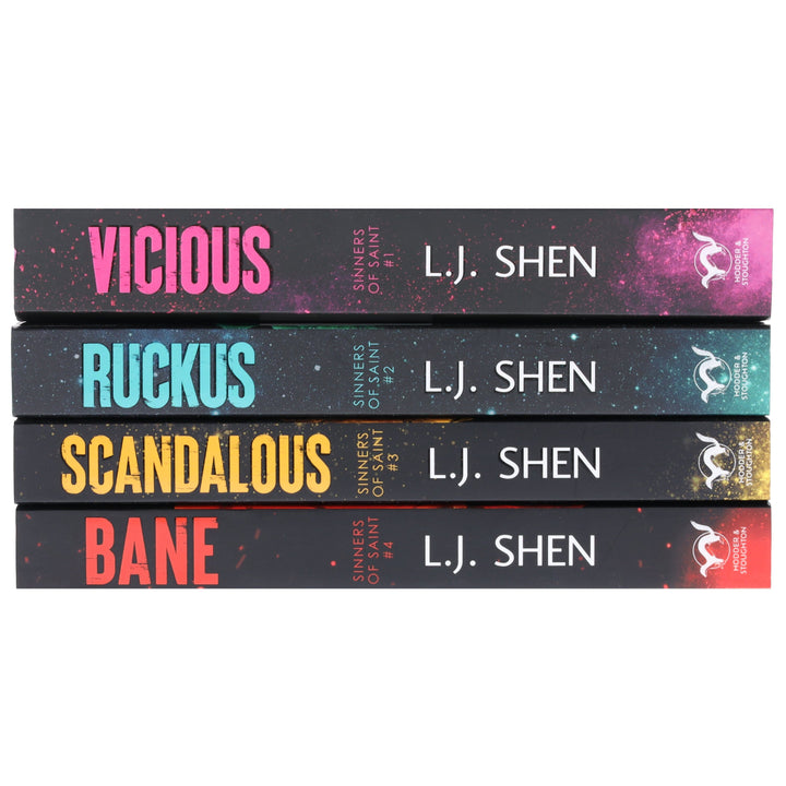 Sinners of Saint Series by L.J. Shen 4 Books Collection Set - Fiction - Paperback