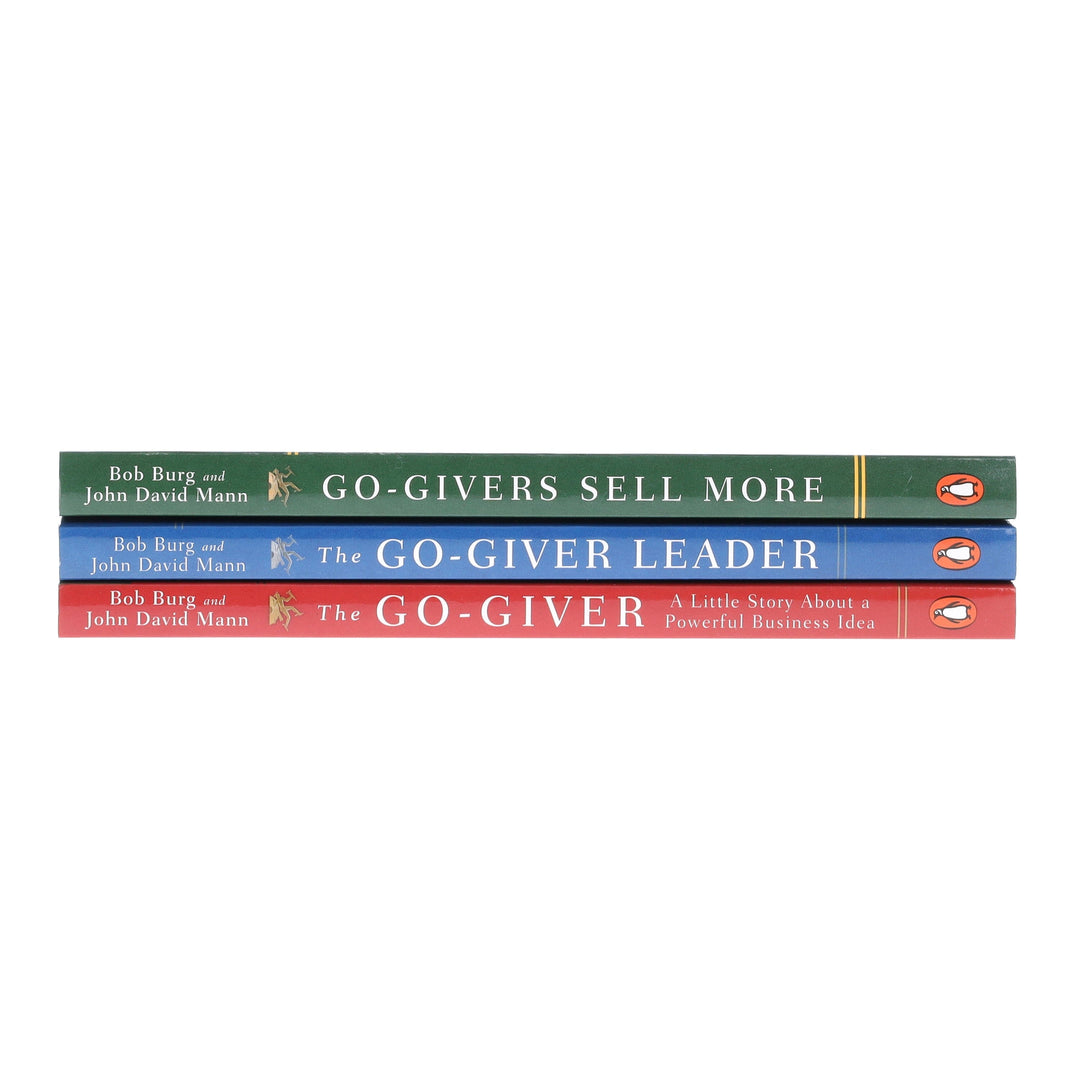 The Go-Giver Series by Bob Burg & John David Mann 3 Books Collection Set - Non Fiction - Paperback