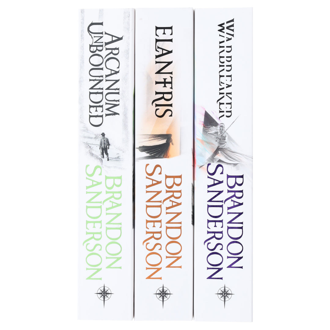 Brandon Sanderson Collection (Arcanum Unbounded, Elantris & Warbreaker) 3 Books Set - Fiction - Paperback