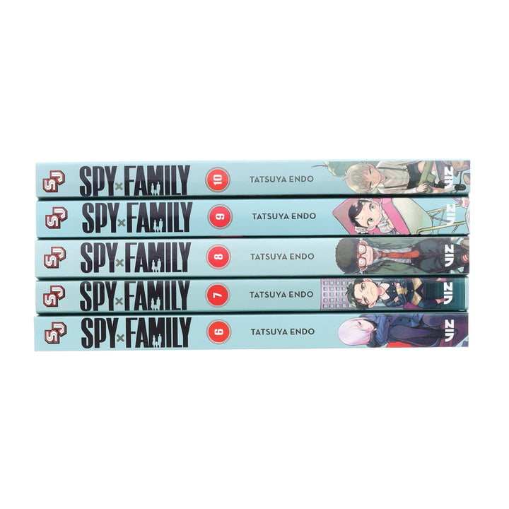 Spy x Family Series (Book 6-10) by Tatsuya Endo 5 Books Collection Set - Ages 13+ - Paperback