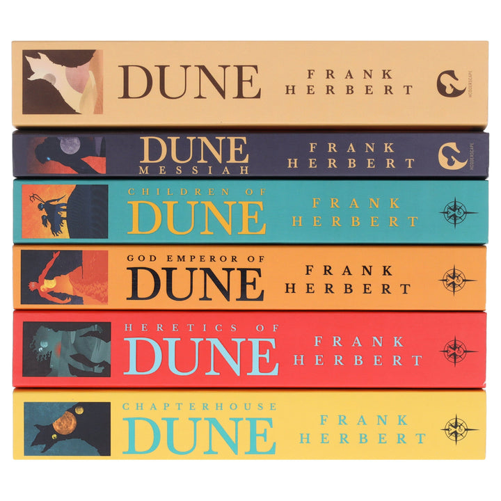 Dune Series By Frank Herbert 6 Books Collection Set - Fiction - Paperback
