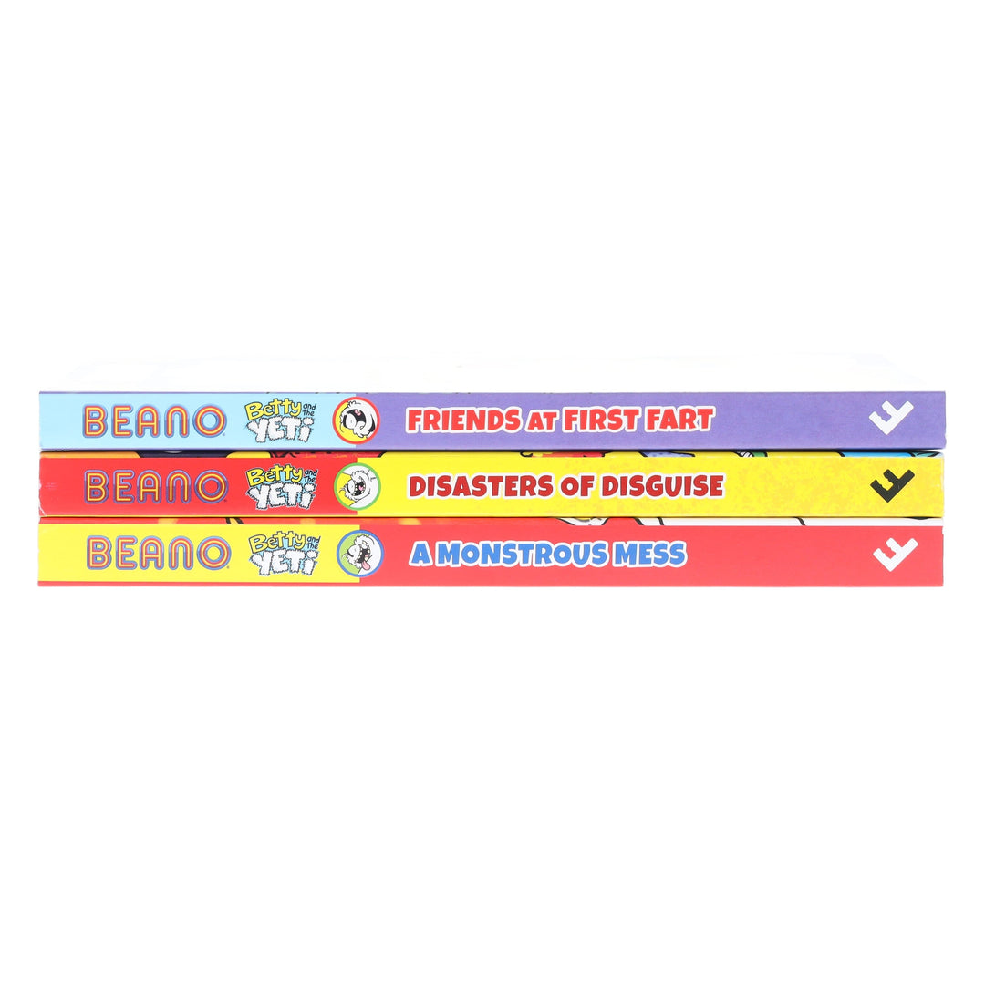 BEANO Betty And The Yeti Series by Hugh Raine & Beano 3 Books Collection Set - Ages 6+ - Paperback
