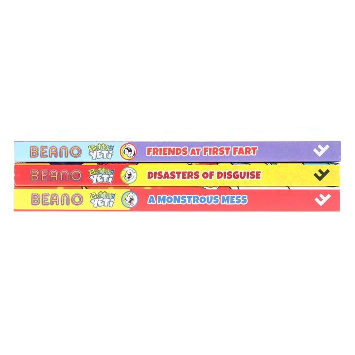 BEANO Betty And The Yeti Series by Hugh Raine & Beano 3 Books Collection Set - Ages 6+ - Paperback