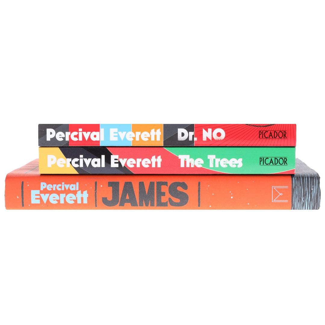Percival Everett's Dr. No, The Trees & James: 3 Books Collection Set - Fiction - Paperback/Hardback