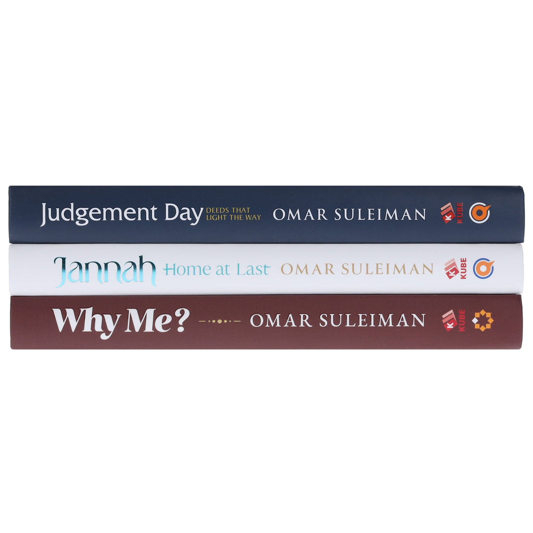 Judgement Day, Jannah & Why Me?: By Omar Suleiman 3 Books Collection Set - Non Fiction - Hardback