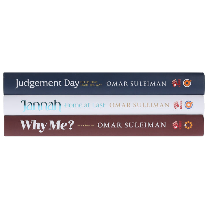 Judgement Day, Jannah & Why Me?: By Omar Suleiman 3 Books Collection Set - Non Fiction - Hardback