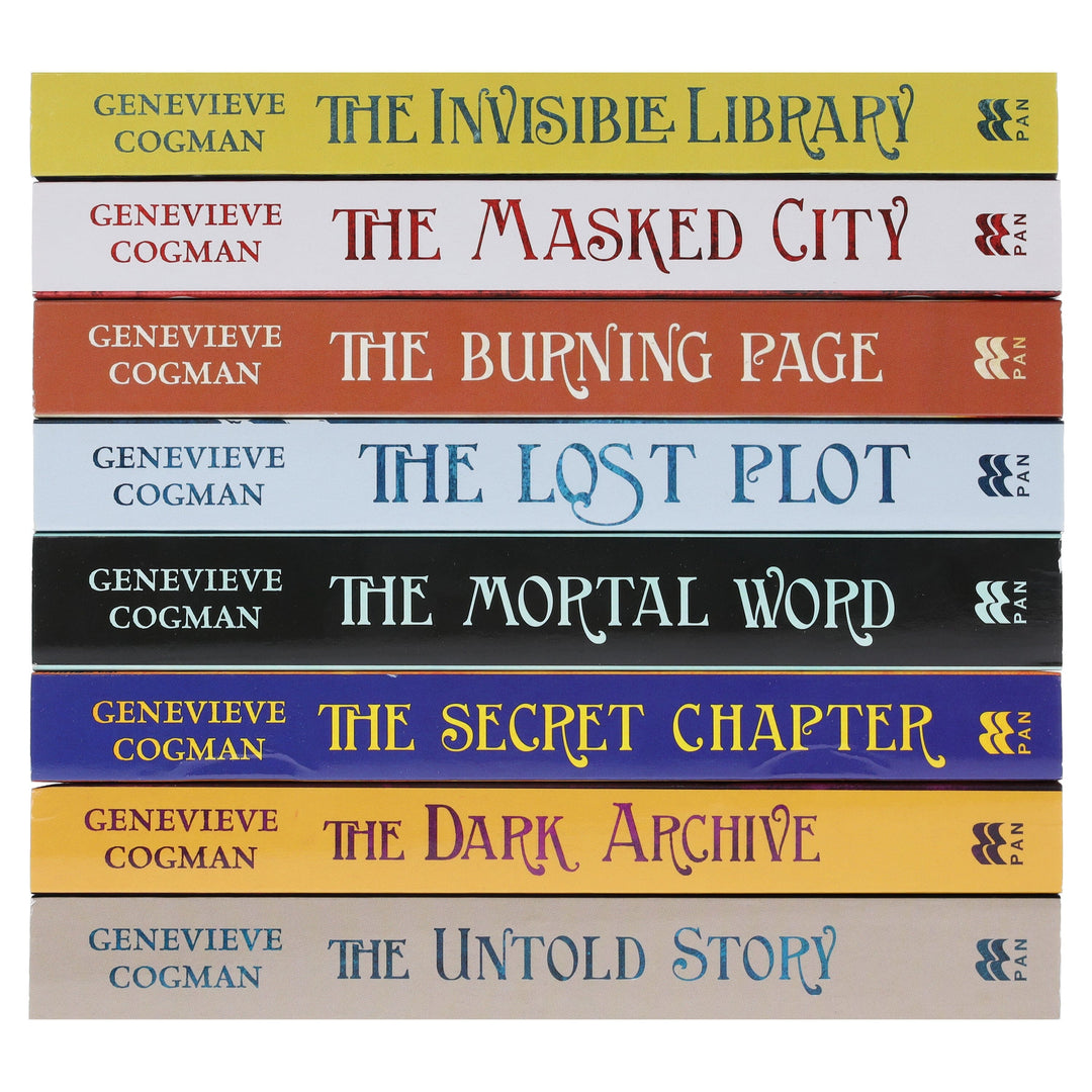 The Invisible Library Series By Genevieve Cogman Complete 8 Books Collection Set - Fiction - Paperback