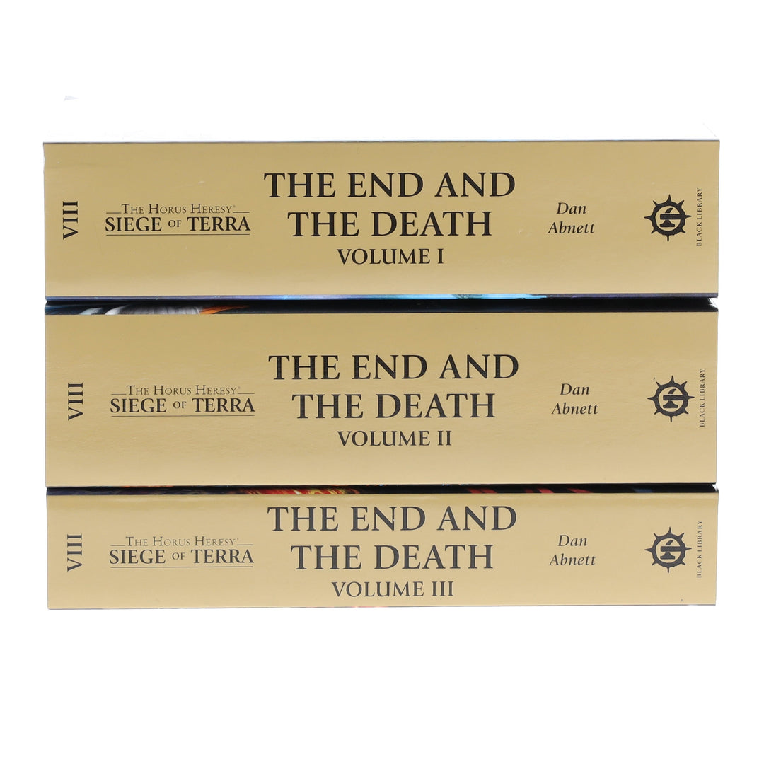 The Horus Heresy: Siege of Terra (Vol 1-3) by Dan Abnett 3 Books Collection Set - Fiction - Paperback