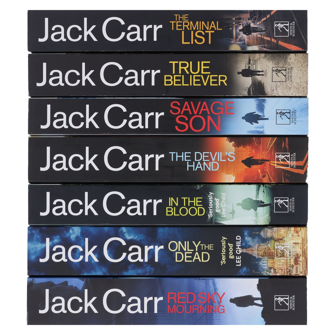 James Reece Series 7 Books Collection Set By Jack Carr - Fiction - Paperback