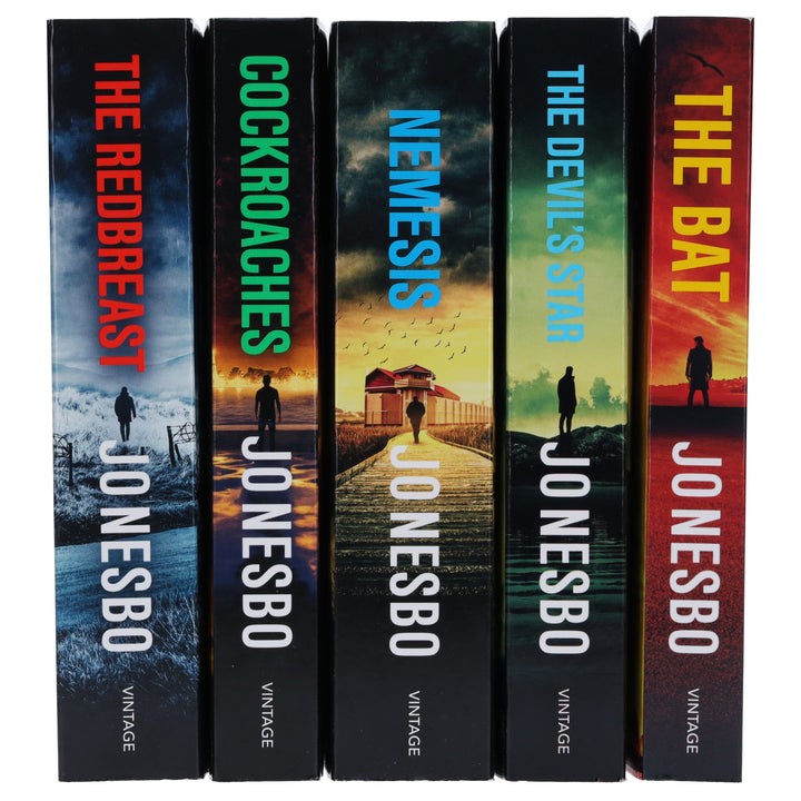 Harry Hole Series (Book 1-5) By Jo Nesbo: 5 Books Collection Set - Fiction - Paperback