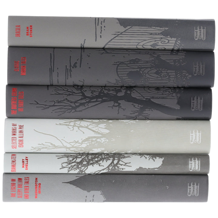 Word Cloud Classics: Horror Collection by Various 6 Books Collection Box Set - Fiction - Paperback/Flexibound