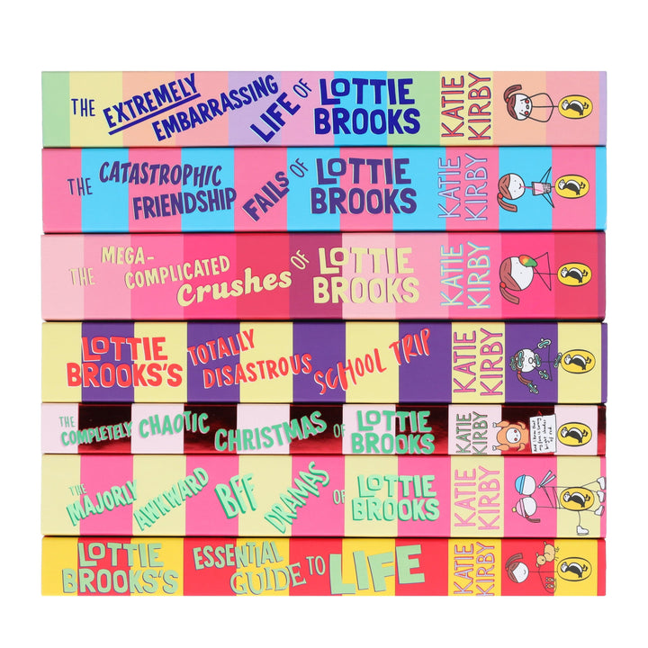 Lottie Brooks Series By Katie Kirby 7 Books Collection Set - Ages 9-12 - Paperback