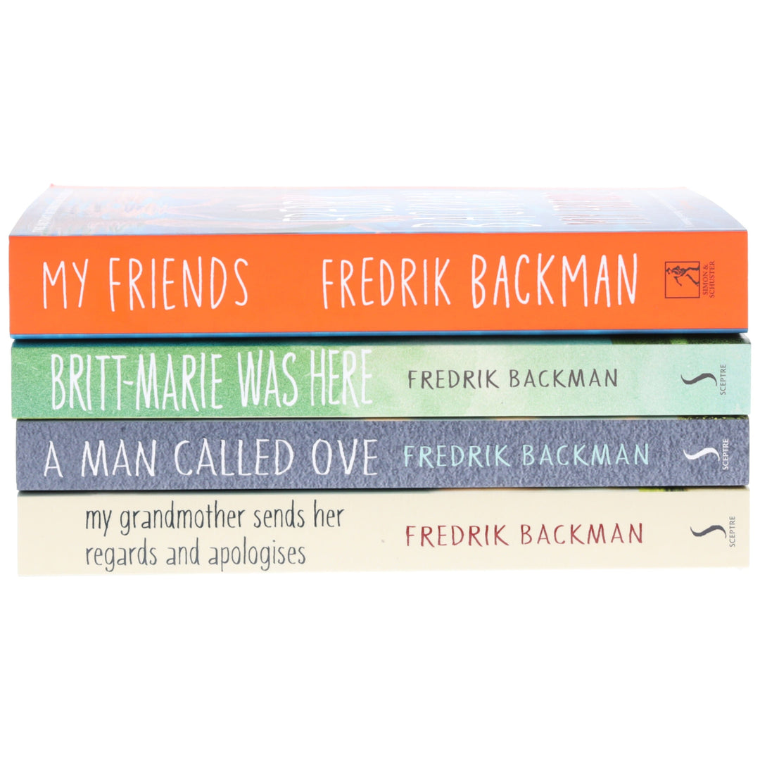 Fredrik Backman 4 Books Collection Set - Fiction - Paperback