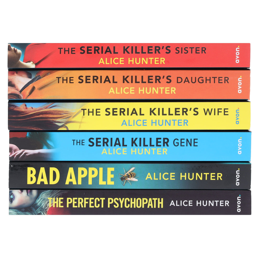 The Serial Killer Series By Alice Hunter 6 Books Collection Set - Fiction - Paperback