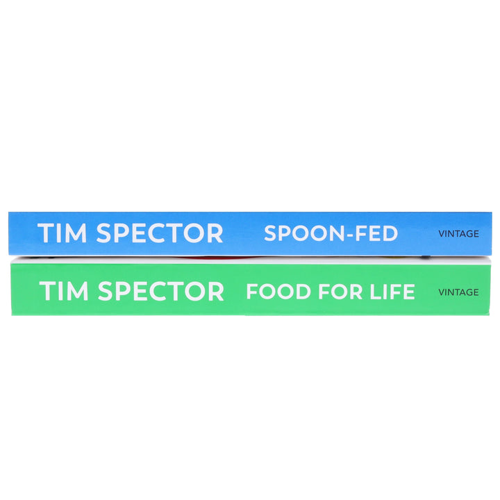Spoon Fed & Food for Life by Tim Spector: 2 Books Collection Set - Non Fiction - Paperback