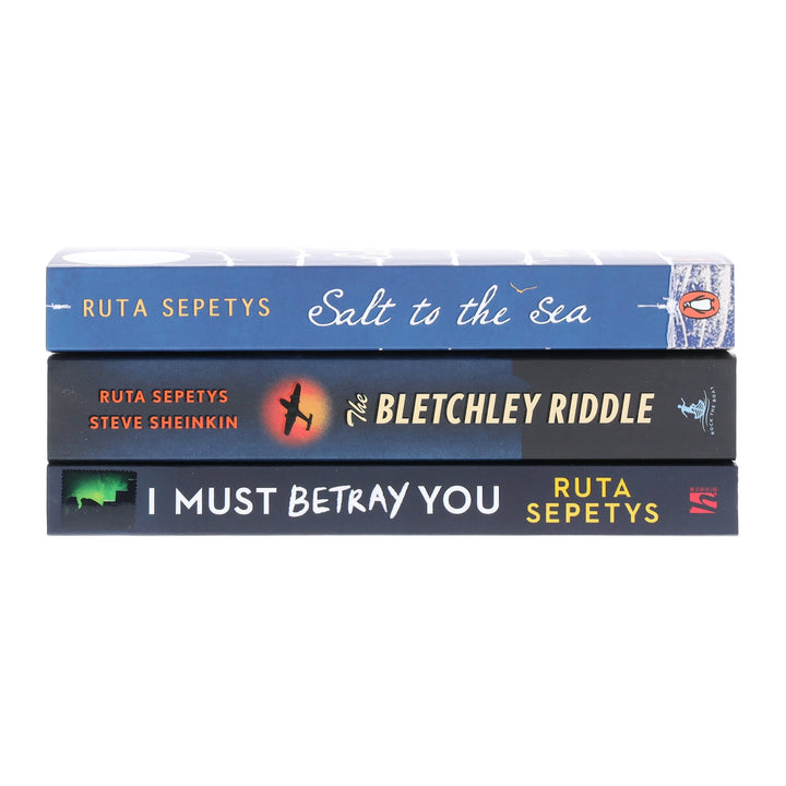 Ruta Sepetys & Steve Sheinkin Collection 3 Books Set - Ages 8+ - Paperback