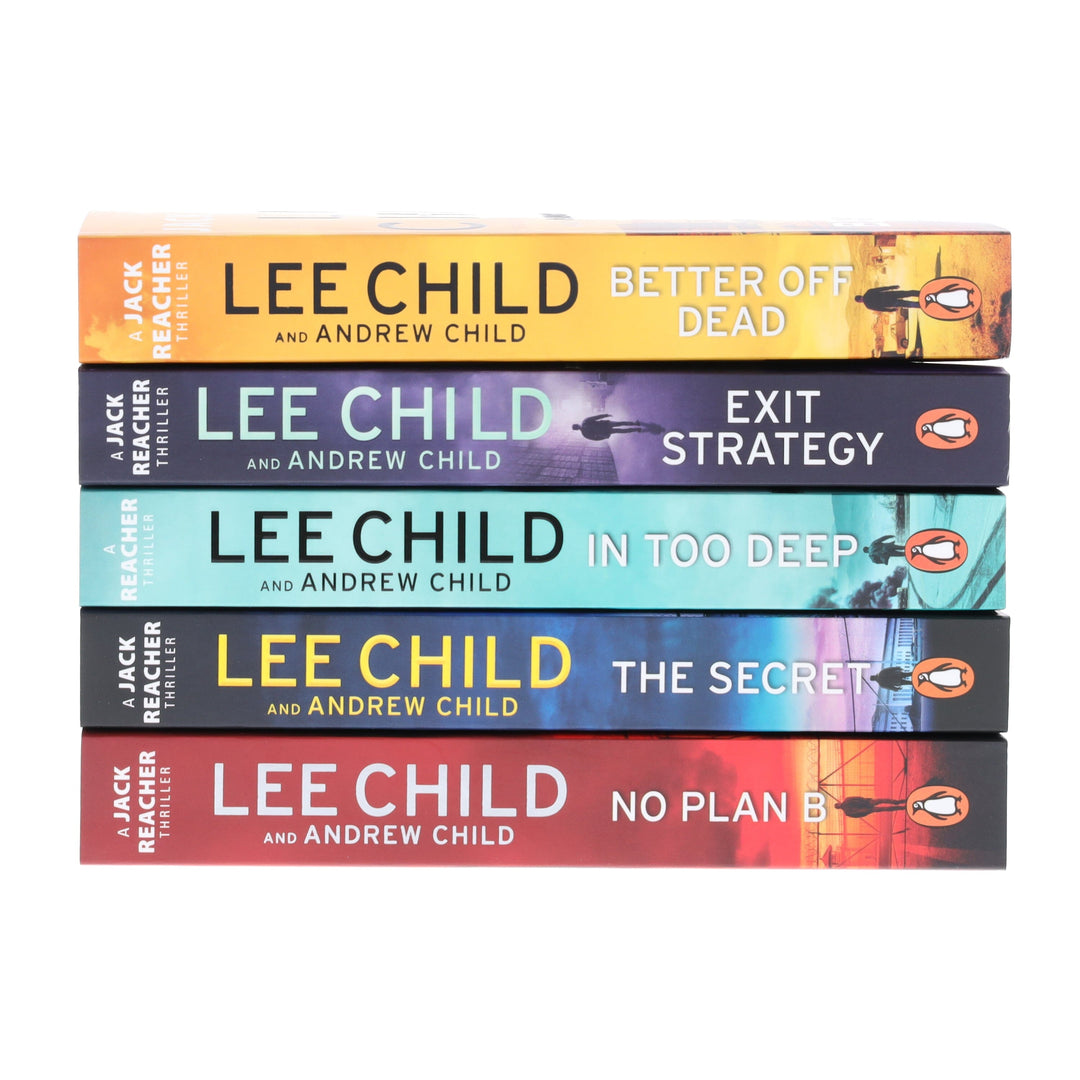 Jack Reacher Series (Books 26-30) by Lee & Andrew Child 5 Books Collection Set - Fiction - Paperback