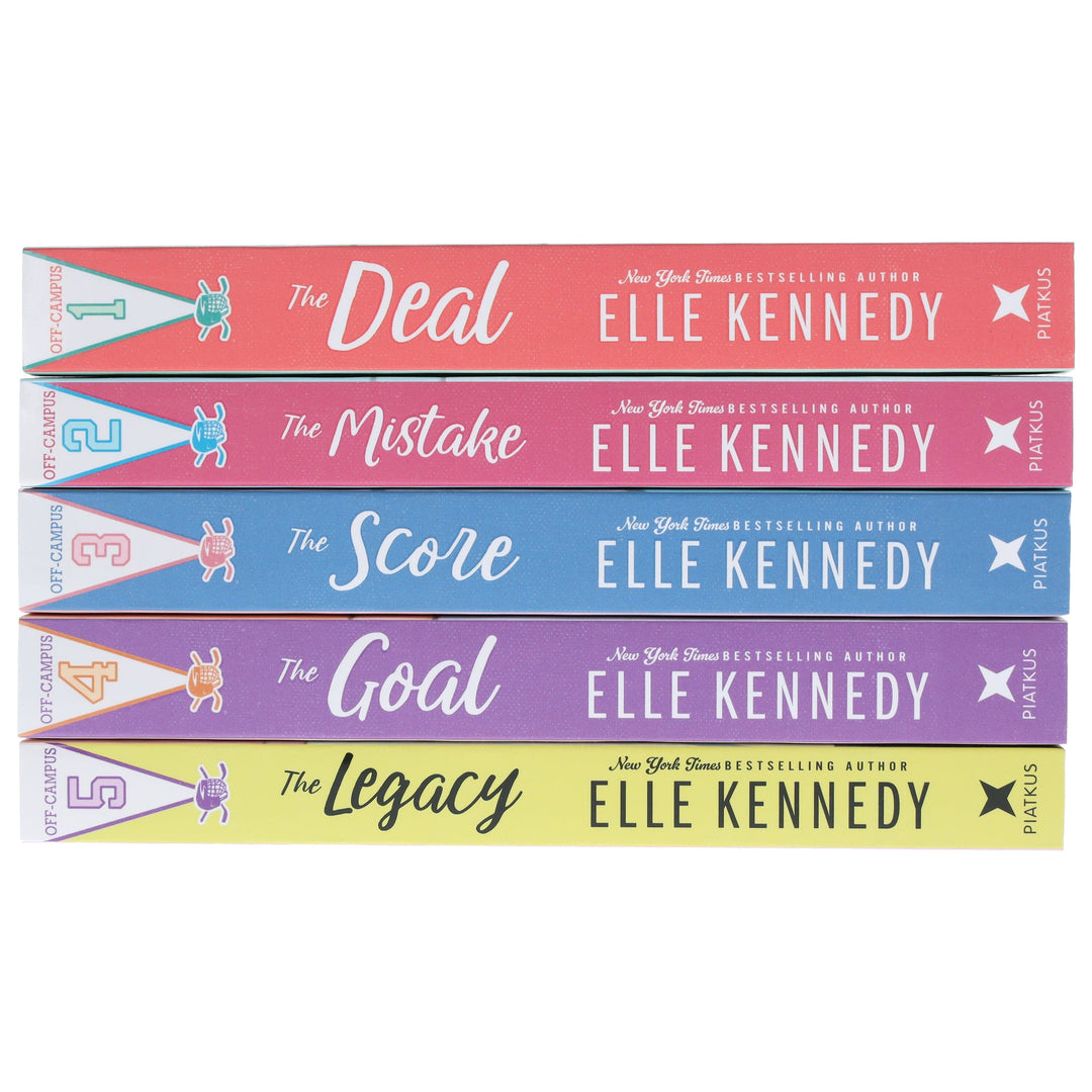 Off-Campus Series By Elle Kennedy 5 Books Collection Set - Fiction - Paperback