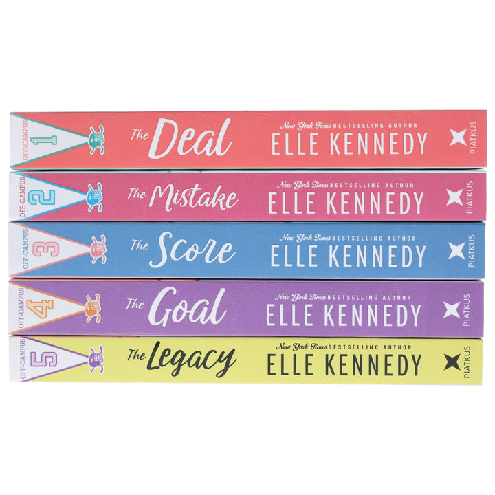 Off-Campus Series By Elle Kennedy 5 Books Collection Set - Fiction - Paperback