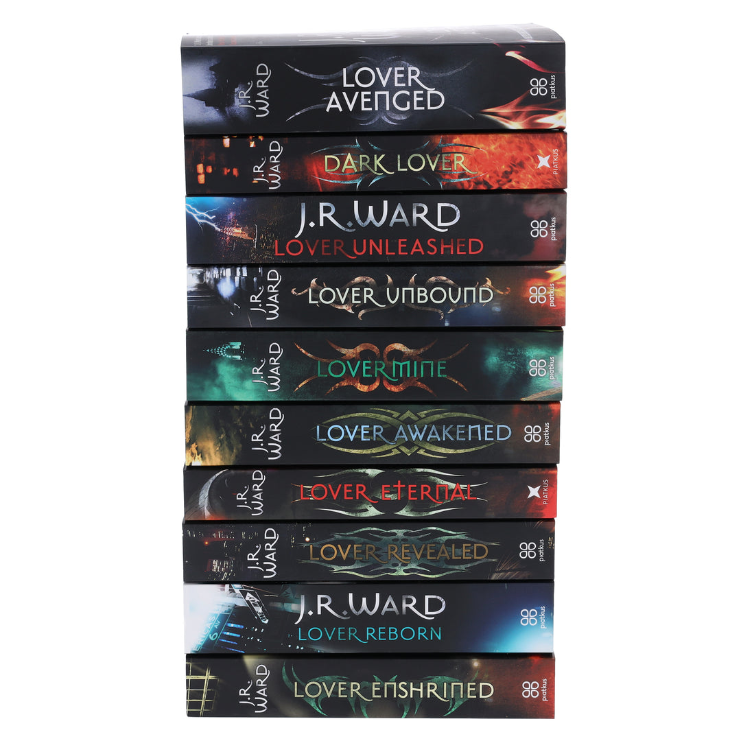 Black Dagger Brotherhood Series by J.R. Ward 10 Books Collection Set - Fiction - Paperback