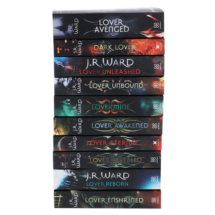 Black Dagger Brotherhood Series by J.R. Ward 10 Books Collection Set - Fiction - Paperback