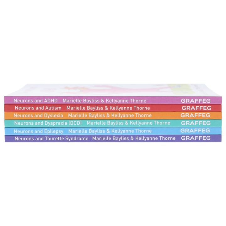 The Neurons Series by Marielle Bayliss Illustrated 6 Books Collection Set - Ages 3-7 - Paperback