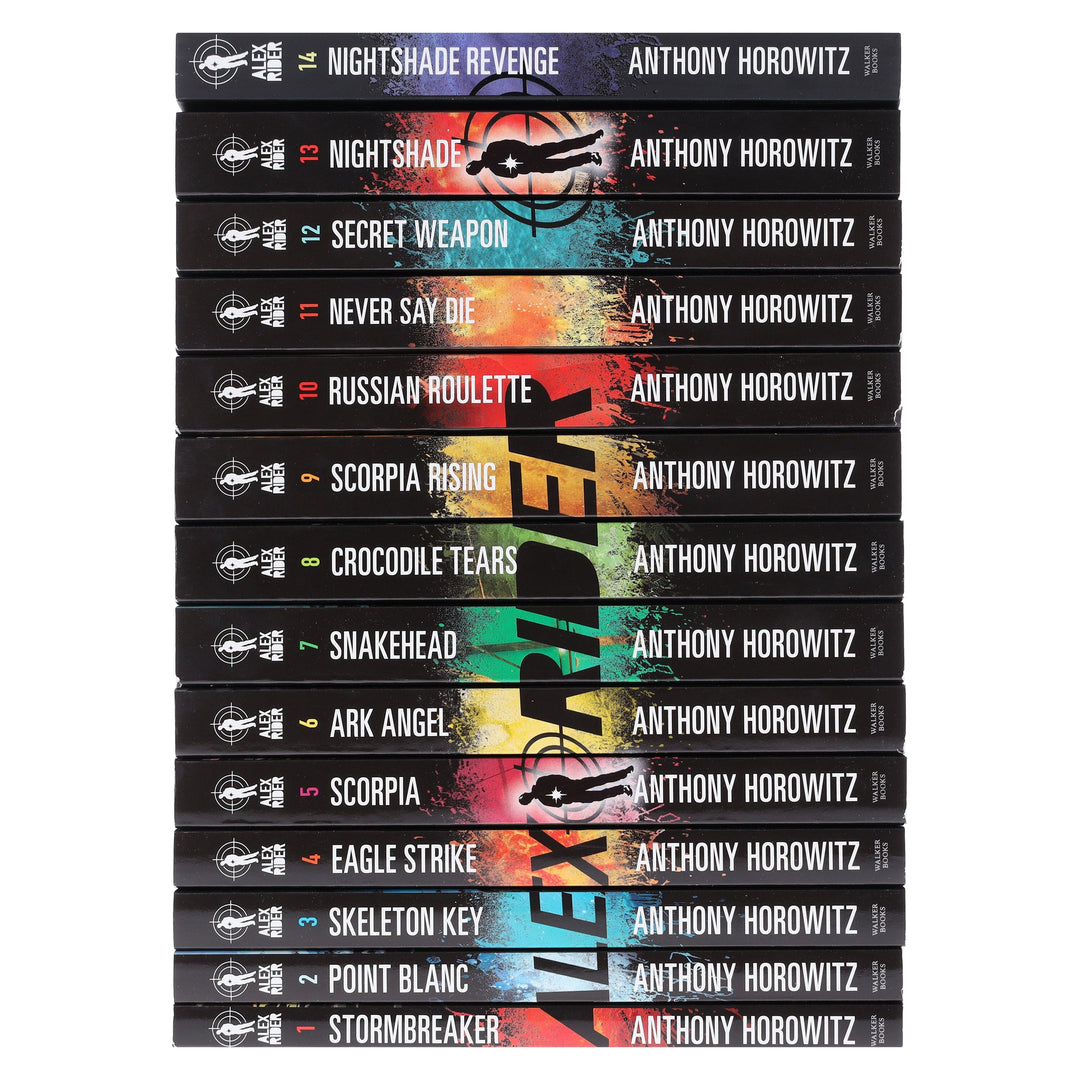Alex Rider The Complete Missions by Anthony Horowitz: 14 Books Collection Set - Ages 9-14 - Paperback