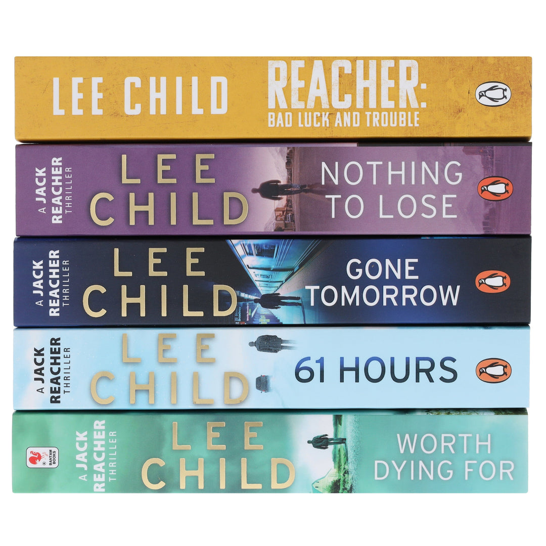 Jack Reacher by Lee Child: Books 11-15 Collection Set - Fiction - Paperback